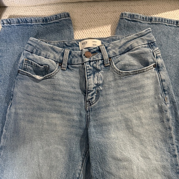 BKE Light Blue Straight Jeans - Picture 5 of 7